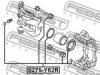 NISSA D412001A01 Repair Kit, brake caliper